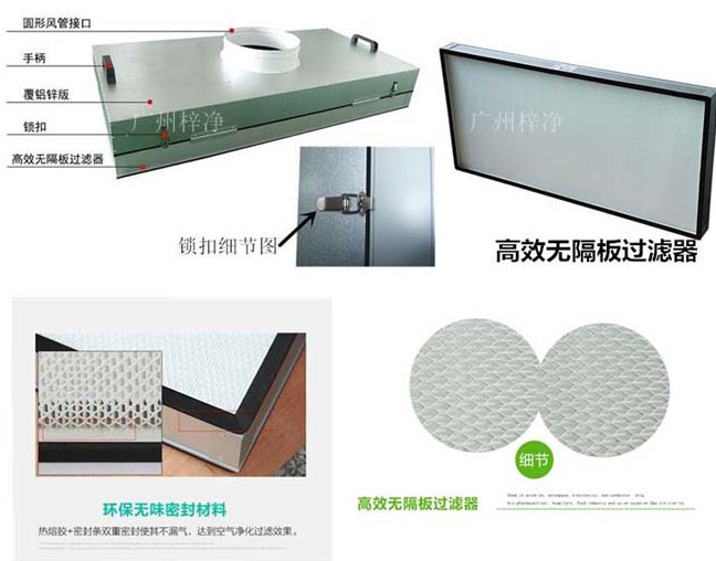 一體化高效過濾器送風口 一體化高效過濾器送風口